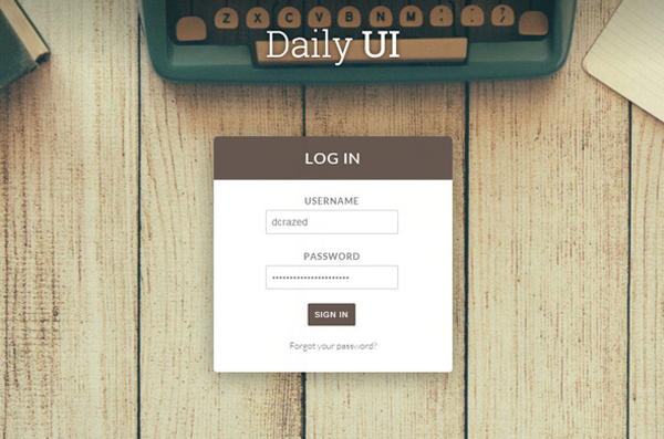 Login Page In Html5 With Css3 Code Free Download