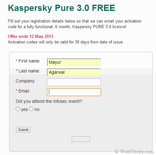 Kaspersky pure 3.0